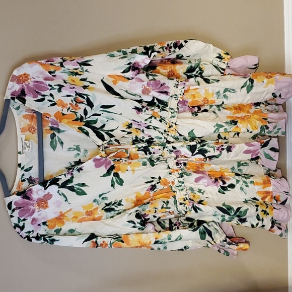 Romantic Gypsy Floral Boho Tunic Size 2X NWOT'S - Picture 4 of 10